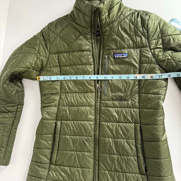 Patagonia Parka Nomad Green Jacket Size Small - Picture 3 of 14